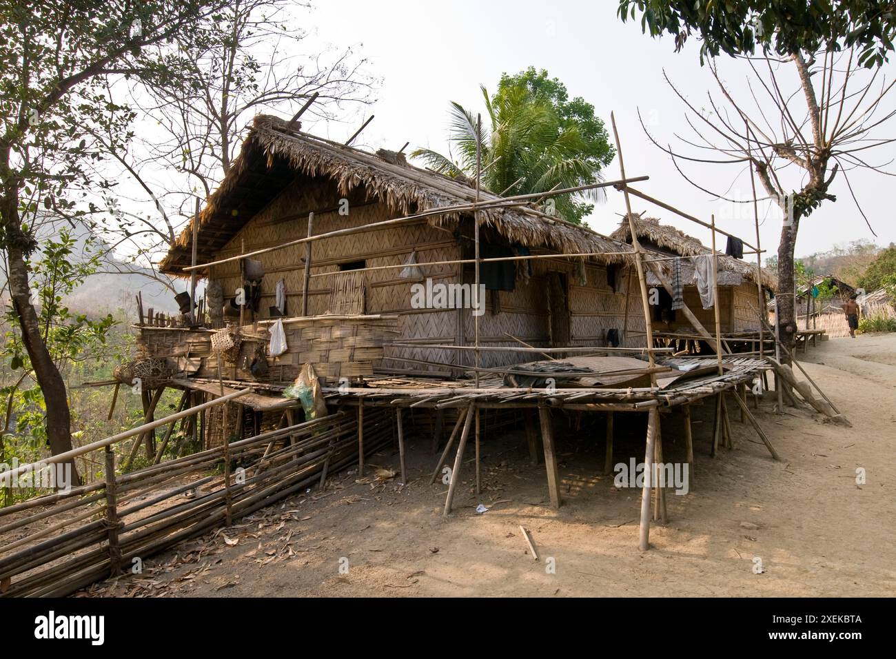 Bangladesh. Nei dintorni di Bandarban. Tripura Tribe. Foto Stock