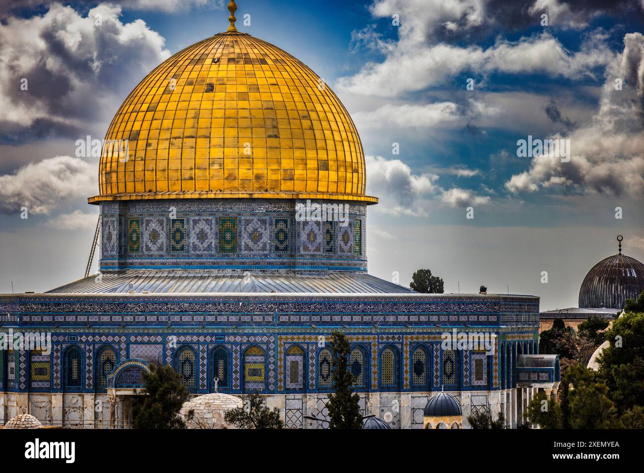 Monte del Tempio, Gerusalemme, Israele Foto Stock