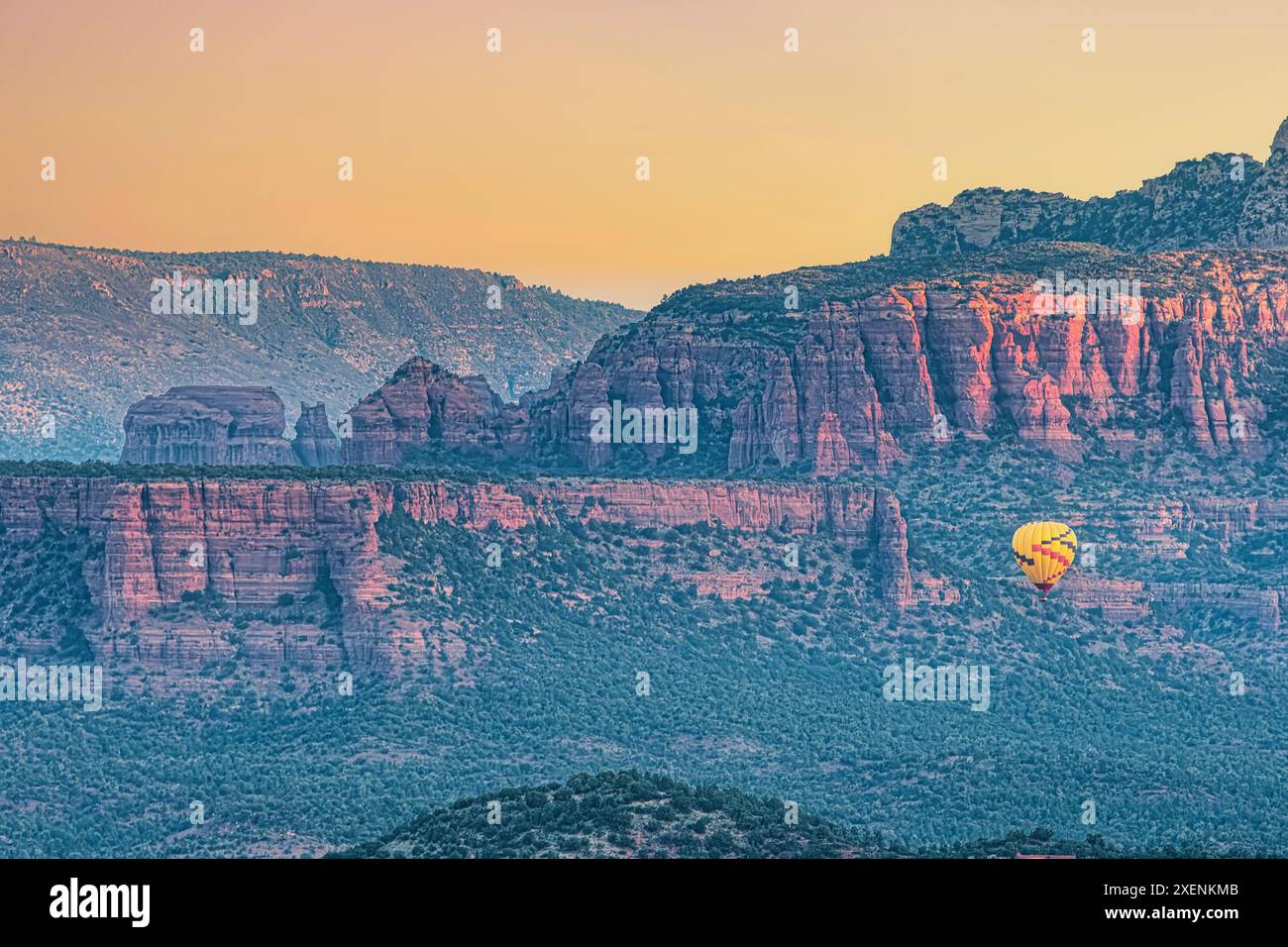 Città di Sedona. Foto Stock