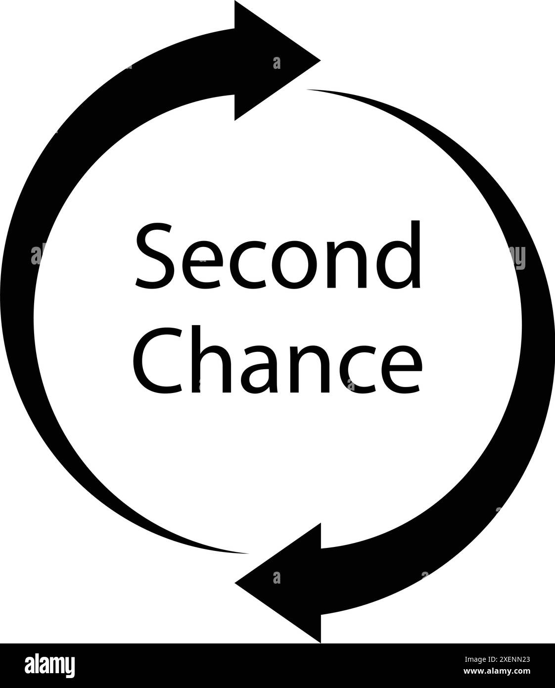 design dell'illustrazione dell'icona della seconda modifica Illustrazione Vettoriale