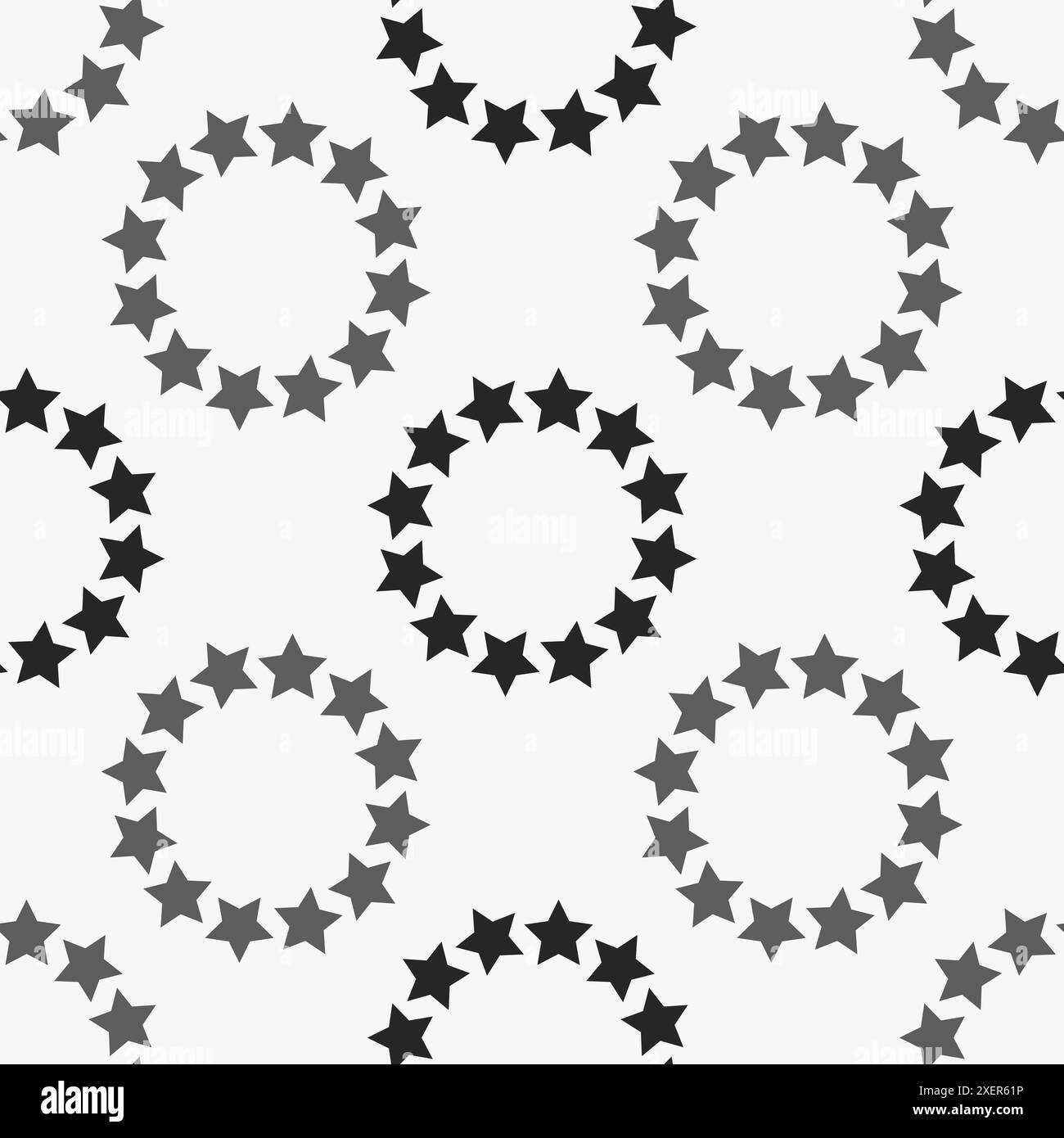 Star seamless pattern. Carino kids star seamless pattern. Il picchiettio senza soluzione di continuità con le stelle. Star dello sfondo. Bambini moda. Illustrazione Vettoriale, Illustrazione Vettoriale