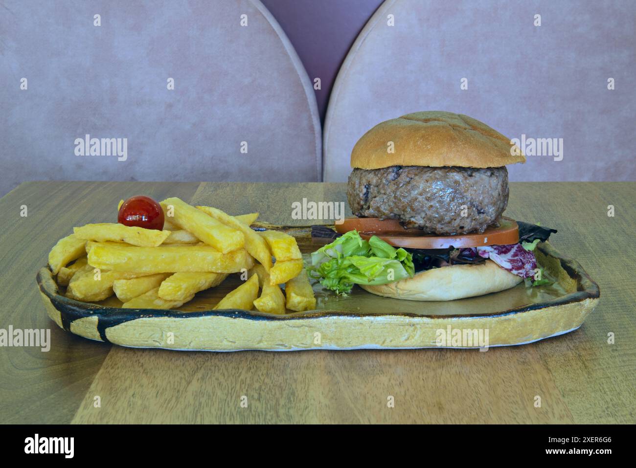 carne macinata di buona qualità, come manzo o un mix di carne bovina e maiale Foto Stock