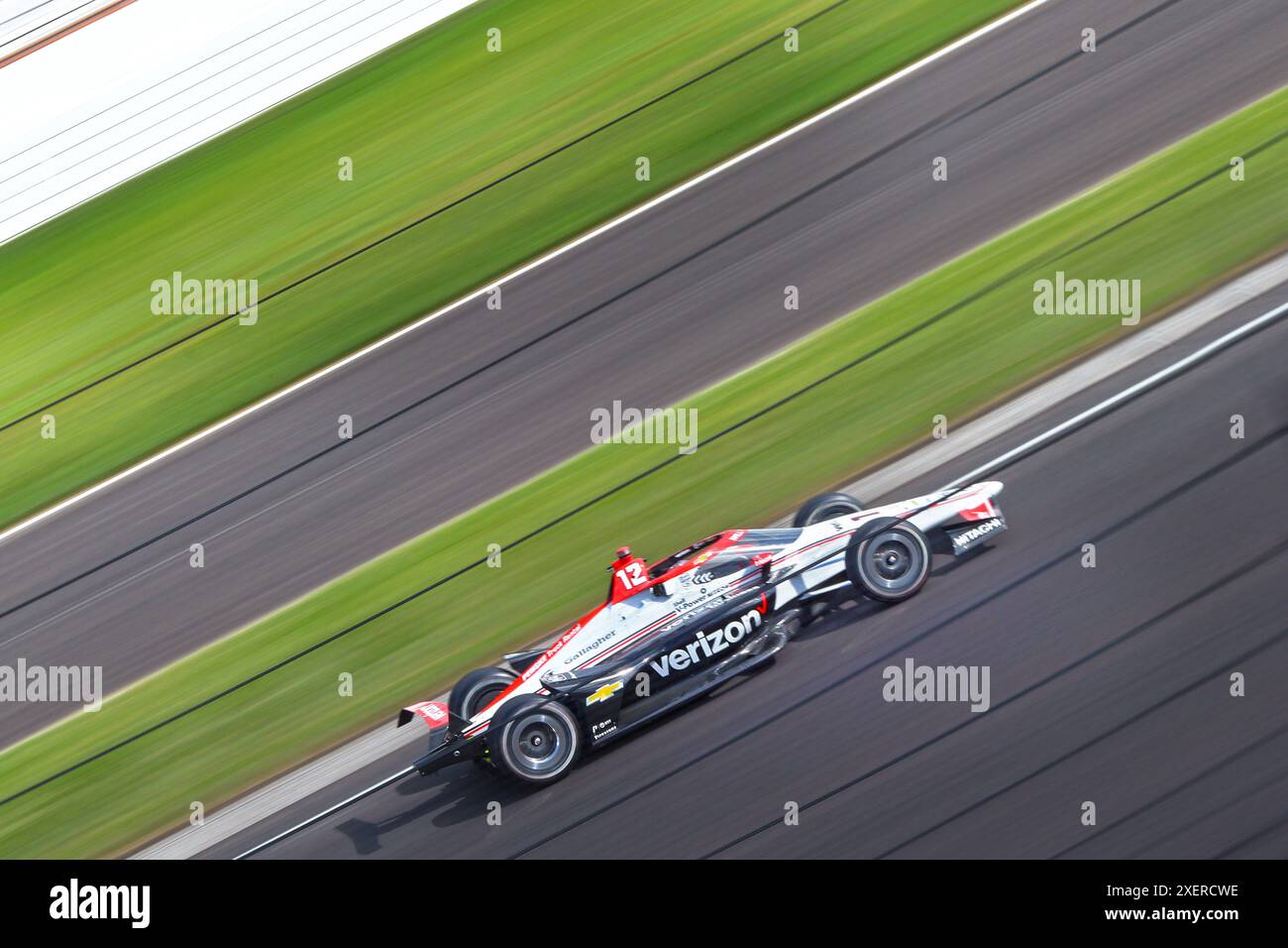 2024 indianapolis 500 - Will Power, Penske Racing Foto Stock