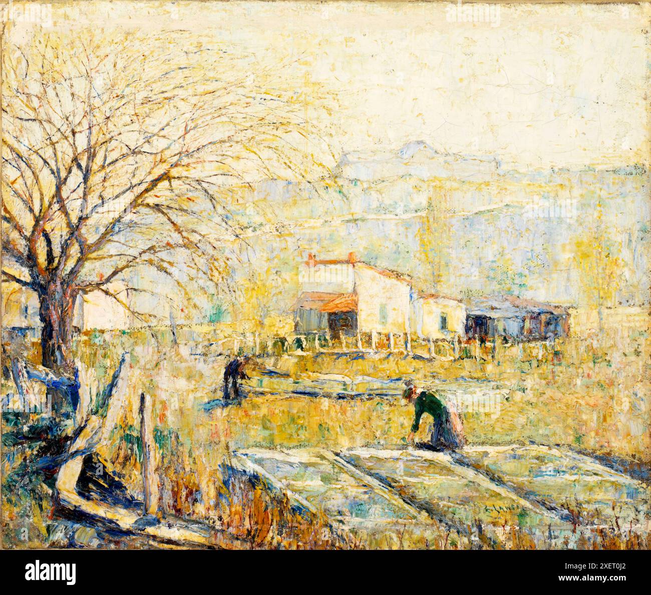 Letti caldi. Ernest Lawson. c. 1913. Foto Stock