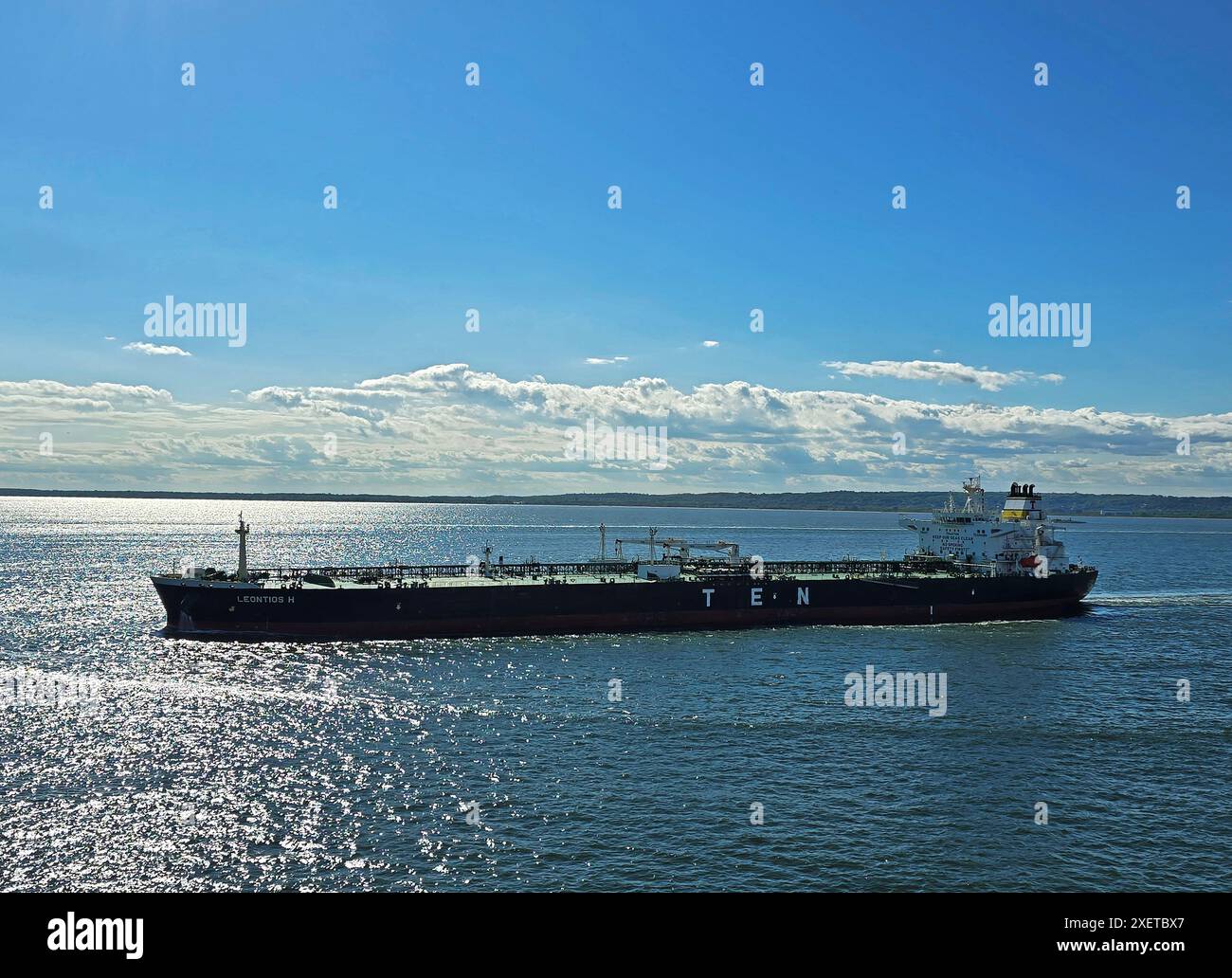 Attrazioni turistiche lungo una crociera nell'Oceano Atlantico da Brooklyn, New York, in direzione delle Bahamas Foto Stock