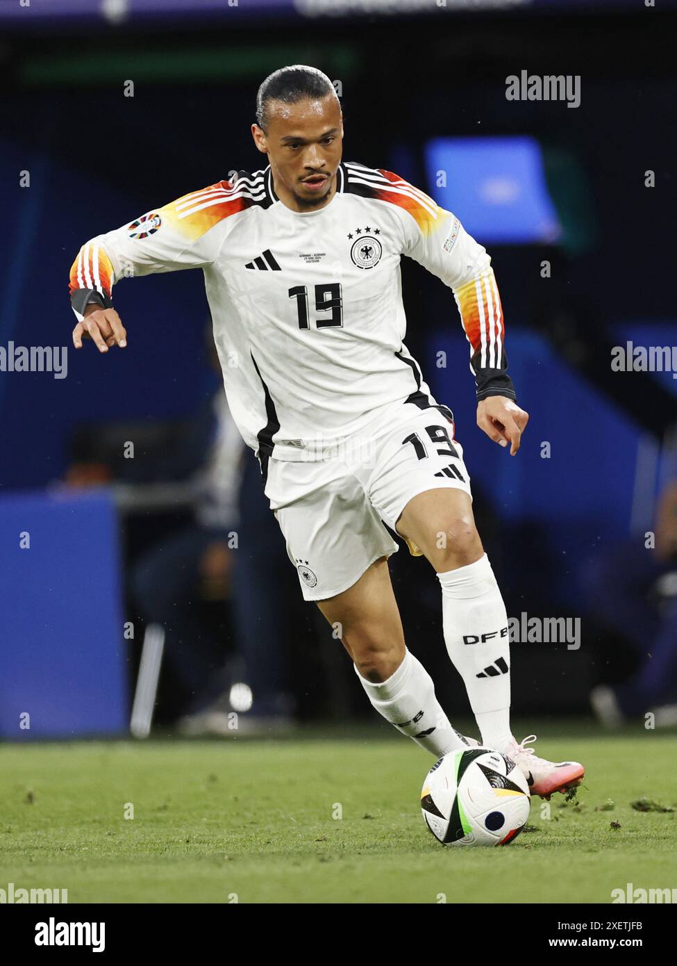 Dortmund - la Germania di Leroy sane durante il turno di UEFA EURO 2024 del 16 incontro tra Germania e Danimarca al BVB Stadium di Dortmund il 29 giugno 2024. ANP | Hollandse Hoogte | MAURICE VAN STEEN Foto Stock