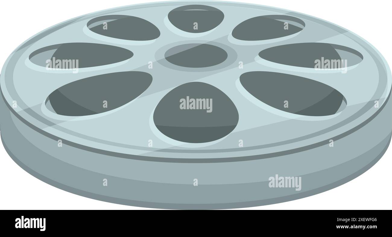 Questo film è in attesa di essere utilizzato per una nuova produzione cinematografica Illustrazione Vettoriale