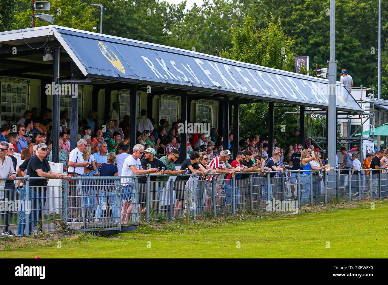 Schiedam, Paesi Bassi. 30 giugno 2024. SCHIEDAM 29-6-24, Sportpark Thurlede, stagione 2024/2025, dutch eredivisie, Excelsior 20 - Sparta (amichevole), panoramica Credit: Pro Shots/Alamy Live News Foto Stock