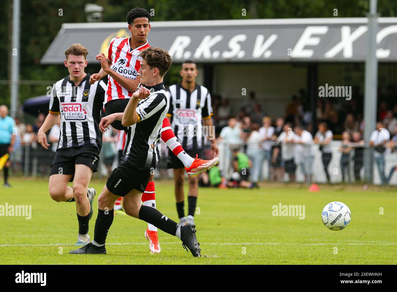 Schiedam, Paesi Bassi. 30 giugno 2024. SCHIEDAM 29-6-24, Sportpark Thurlede, stagione 2024/2025, dutch eredivisie, Excelsior 20 - Sparta (amichevole), credito: Pro Shots/Alamy Live News Foto Stock
