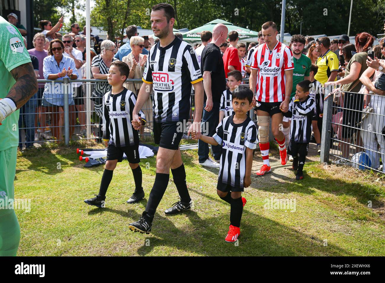 Schiedam, Paesi Bassi. 30 giugno 2024. SCHIEDAM 29-6-24, Sportpark Thurlede, stagione 2024/2025, dutch eredivisie, Excelsior 20 - Sparta (amichevole), credito: Pro Shots/Alamy Live News Foto Stock