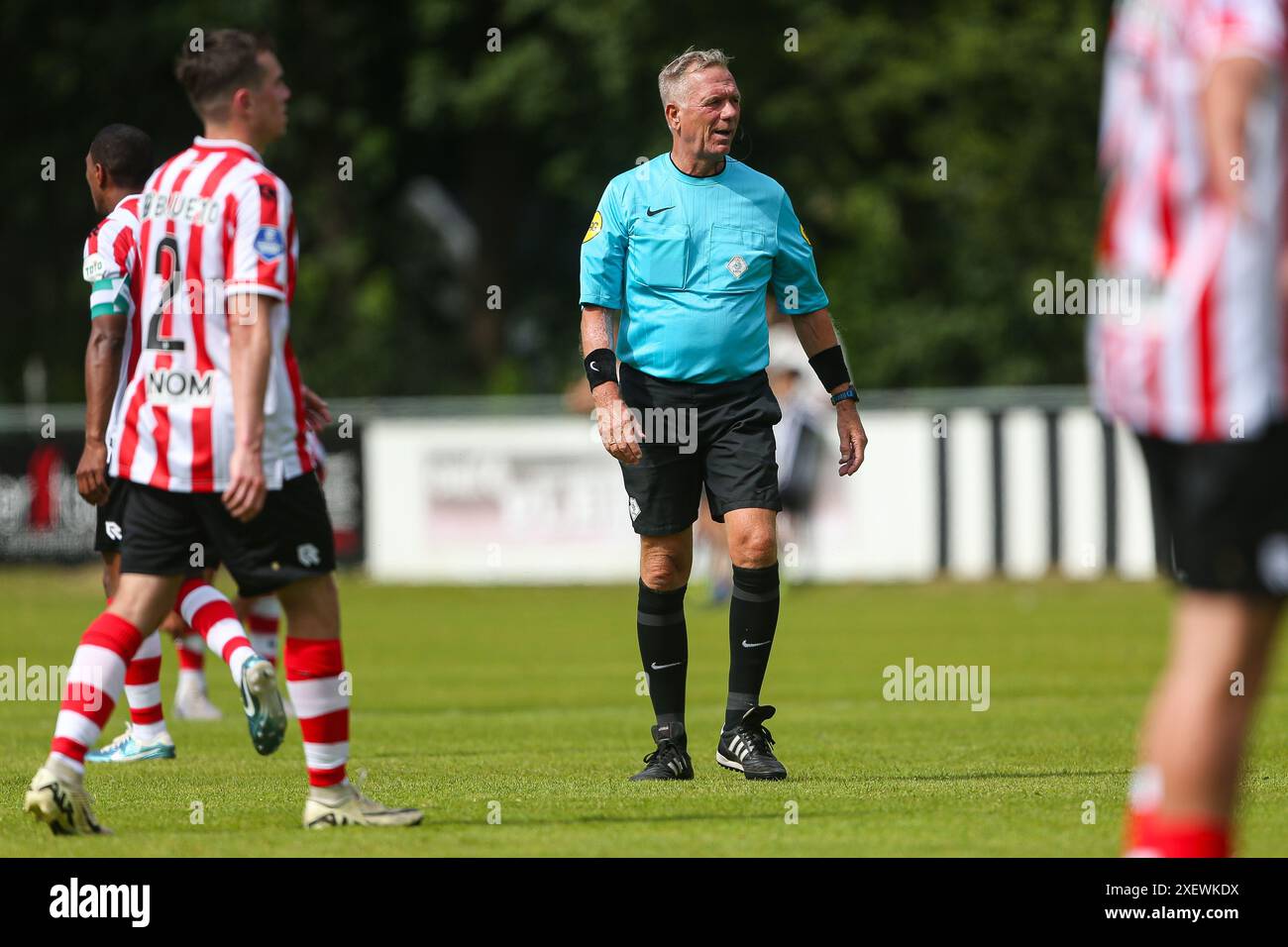 Schiedam, Paesi Bassi. 30 giugno 2024. SCHIEDAM 29-6-24, Sportpark Thurlede, stagione 2024/2025, dutch eredivisie, Excelsior 20 - Sparta (amichevole), credito: Pro Shots/Alamy Live News Foto Stock