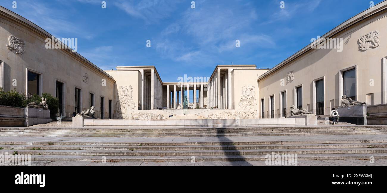 Musee d'Art moderne de la Ville de Paris e Palais De Tokyo a Parigi Foto Stock