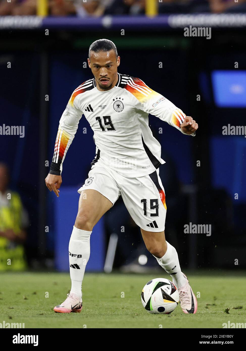 Dortmund - la Germania di Leroy sane durante il turno di UEFA EURO 2024 del 16 incontro tra Germania e Danimarca al BVB Stadium di Dortmund il 29 giugno 2024. ANP | Hollandse Hoogte | MAURICE VAN STEEN Foto Stock