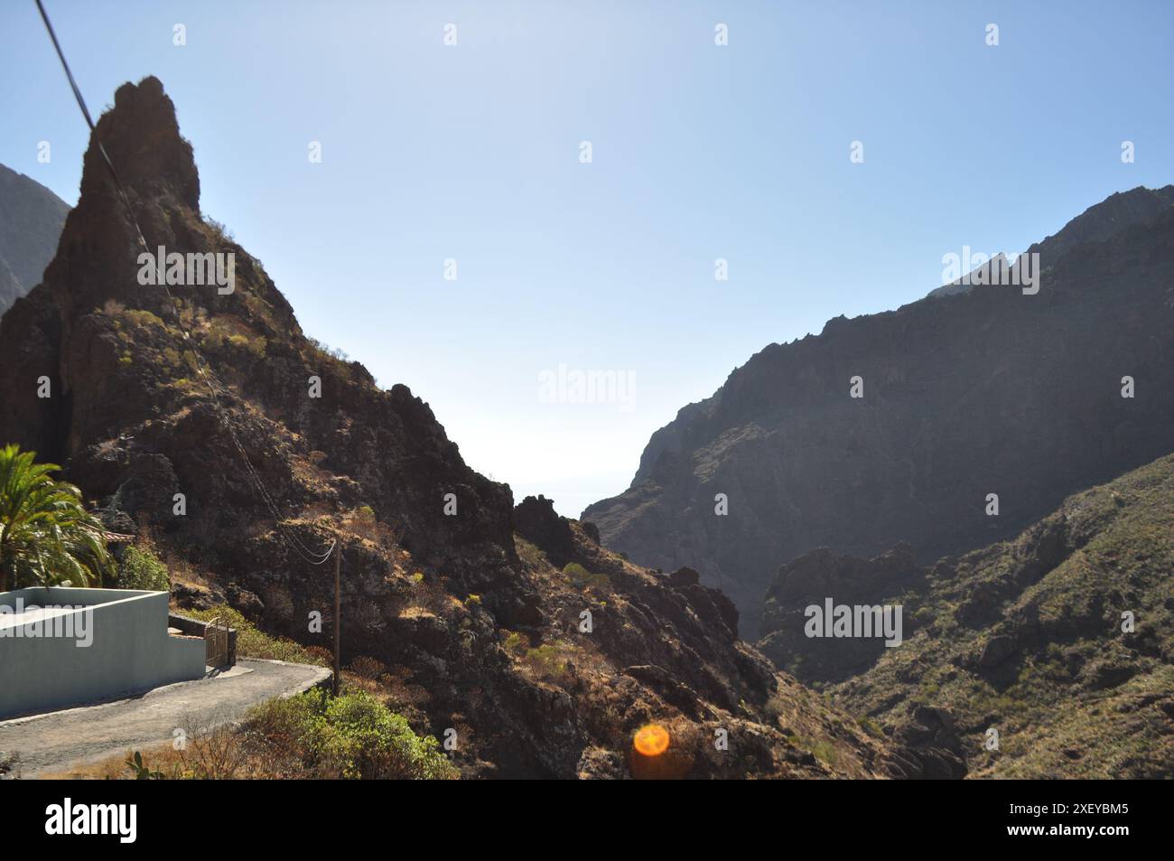 Masca a Tenerife, Isole Canarie Foto Stock