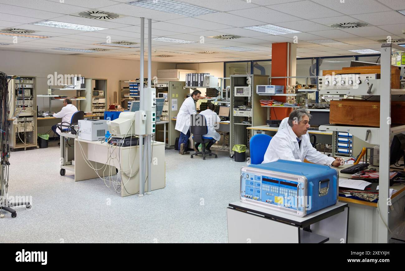 Laboratorio di metrologia. Servizi tecnologici all'industria. Tecnalia Research & Innovation, Zamudio, Bizkaia, Paesi Baschi, Spagna. Foto Stock