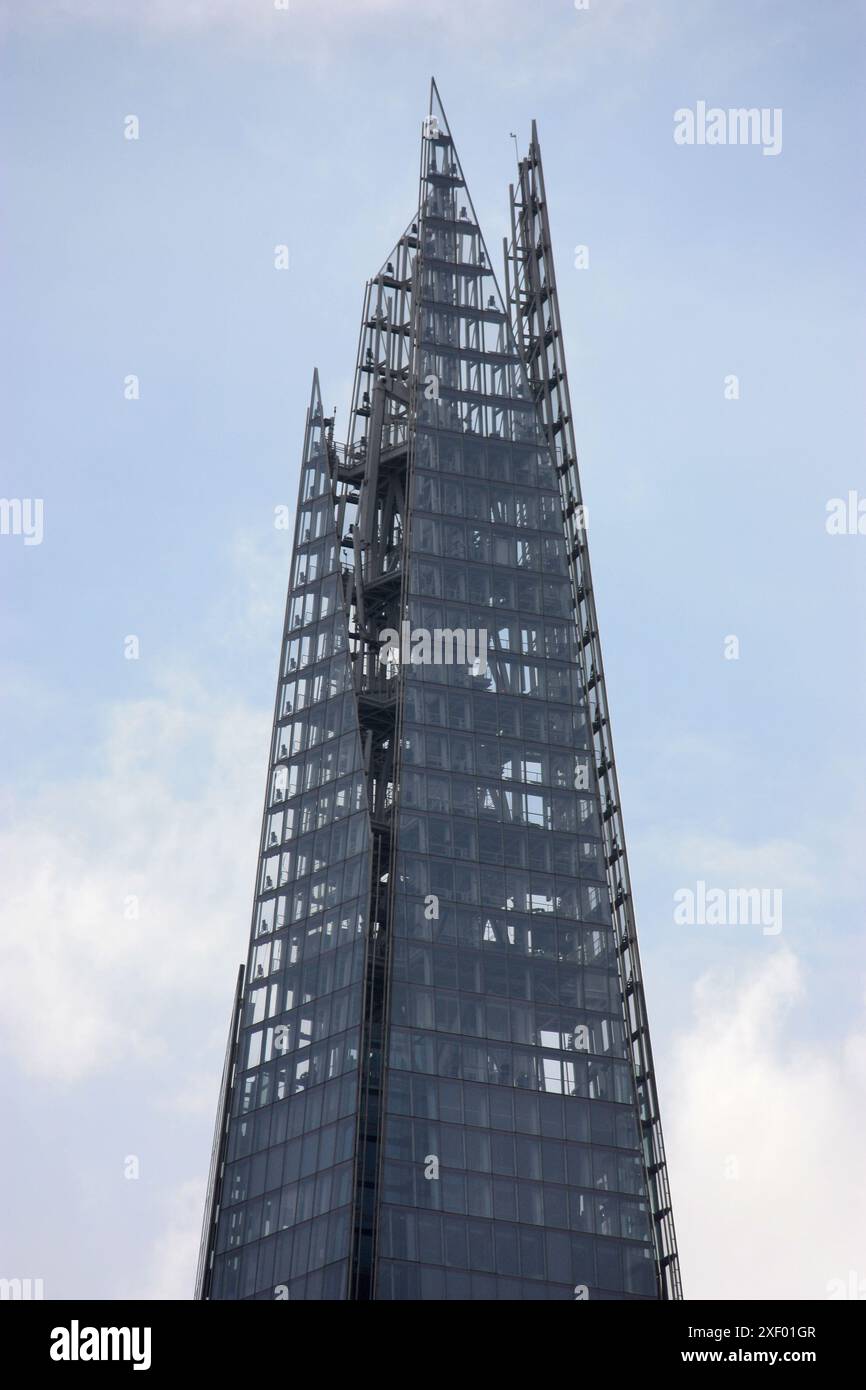Parte superiore del Shard Foto Stock