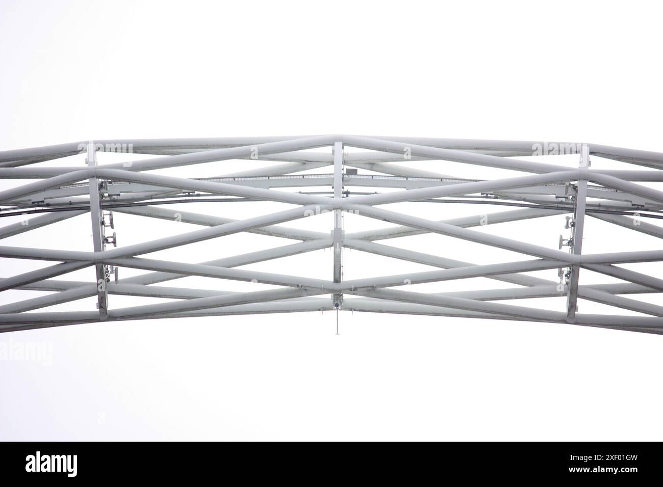 Struttura dello stadio di Wembley Foto Stock