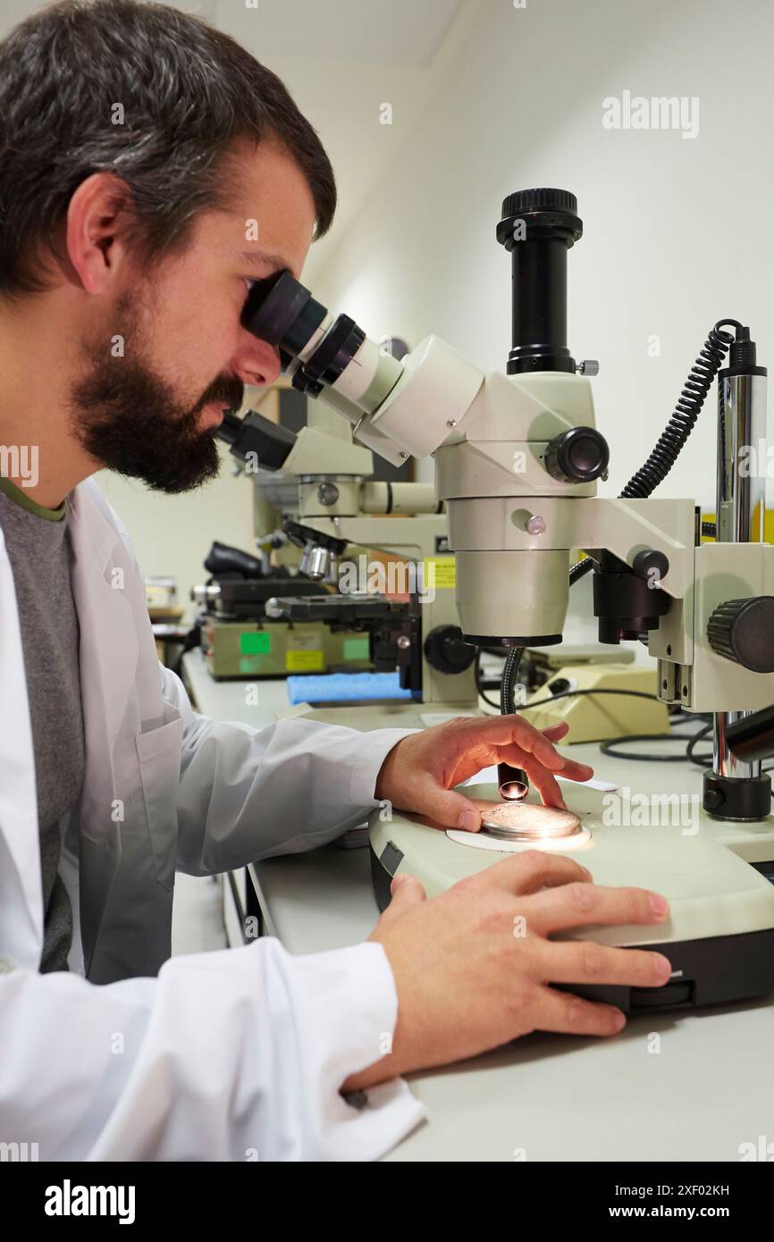 Lentino. Analisi delle cause di guasto dei componenti e dei sistemi. Servizi tecnologici all'industria. Tecnalia Research & Innovation, Donostia, San Seba Foto Stock