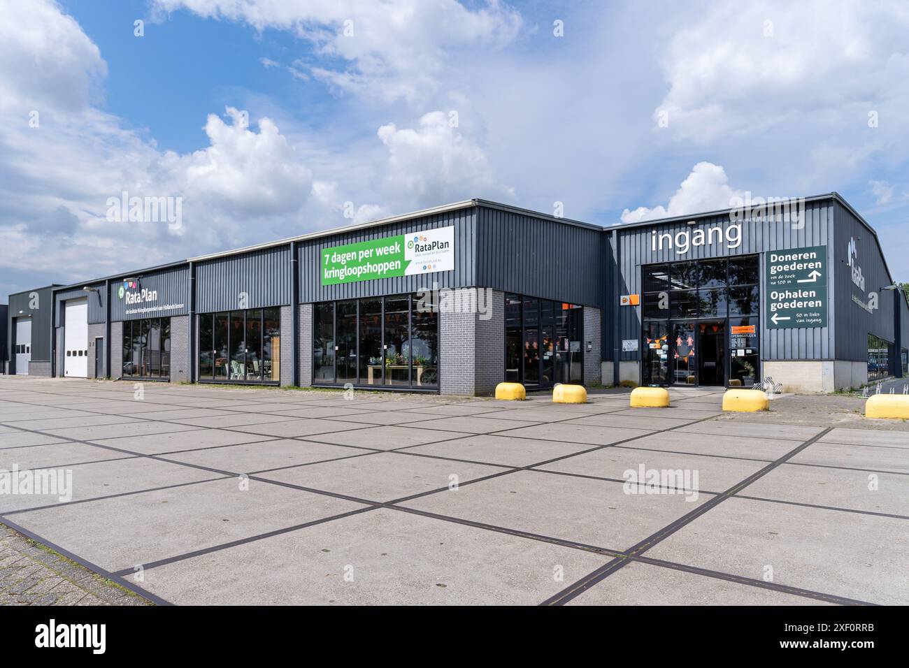 Negozio RataPlan Thrift a Wieringerwerf, Paesi Bassi Foto Stock