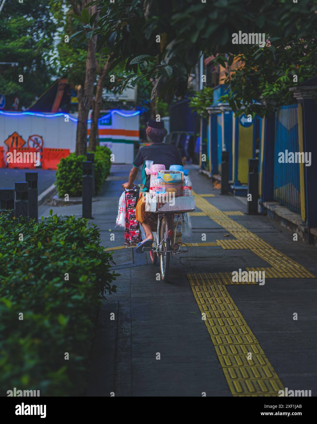 Giacarta, Indonesia - 11 maggio 2024. andrà a destinazione la mattina presto. Foto Stock