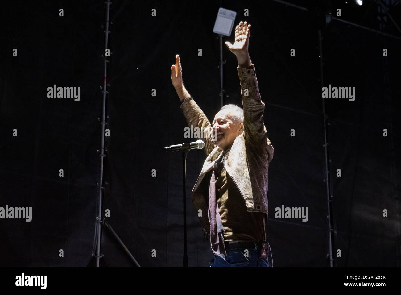 Simple Minds Foto Stock