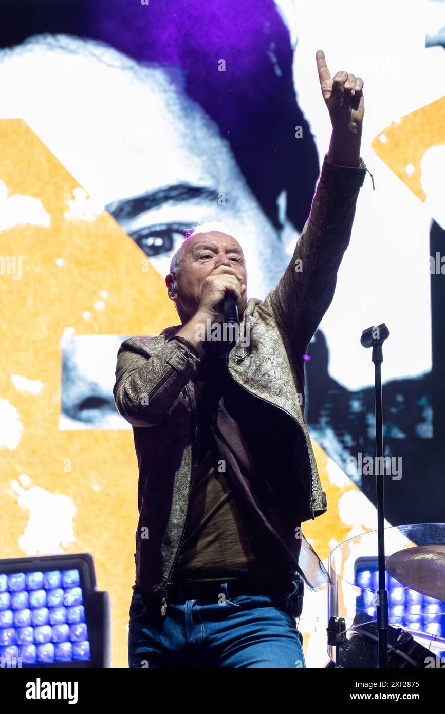 Simple Minds Foto Stock