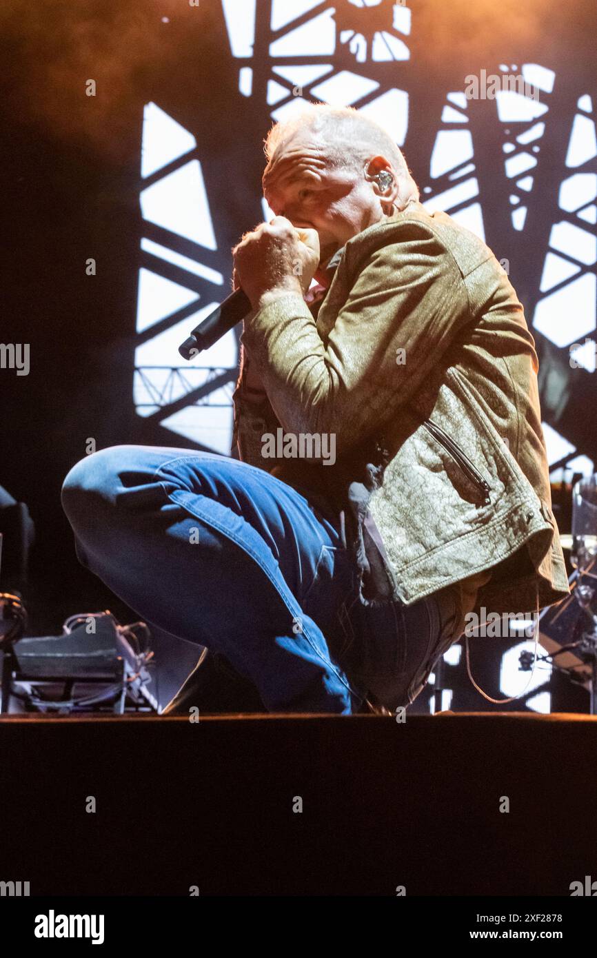 Simple Minds Foto Stock