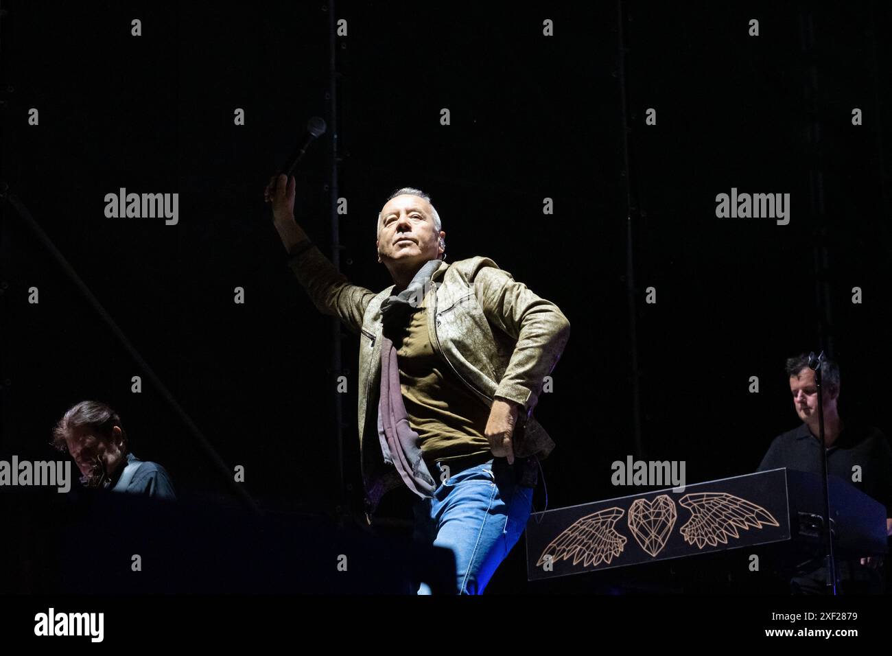 Simple Minds Foto Stock