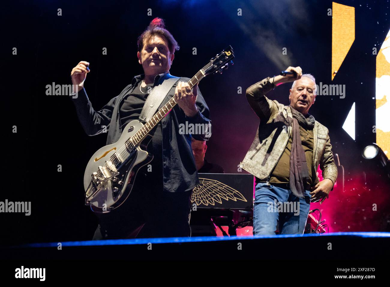 Simple Minds Foto Stock