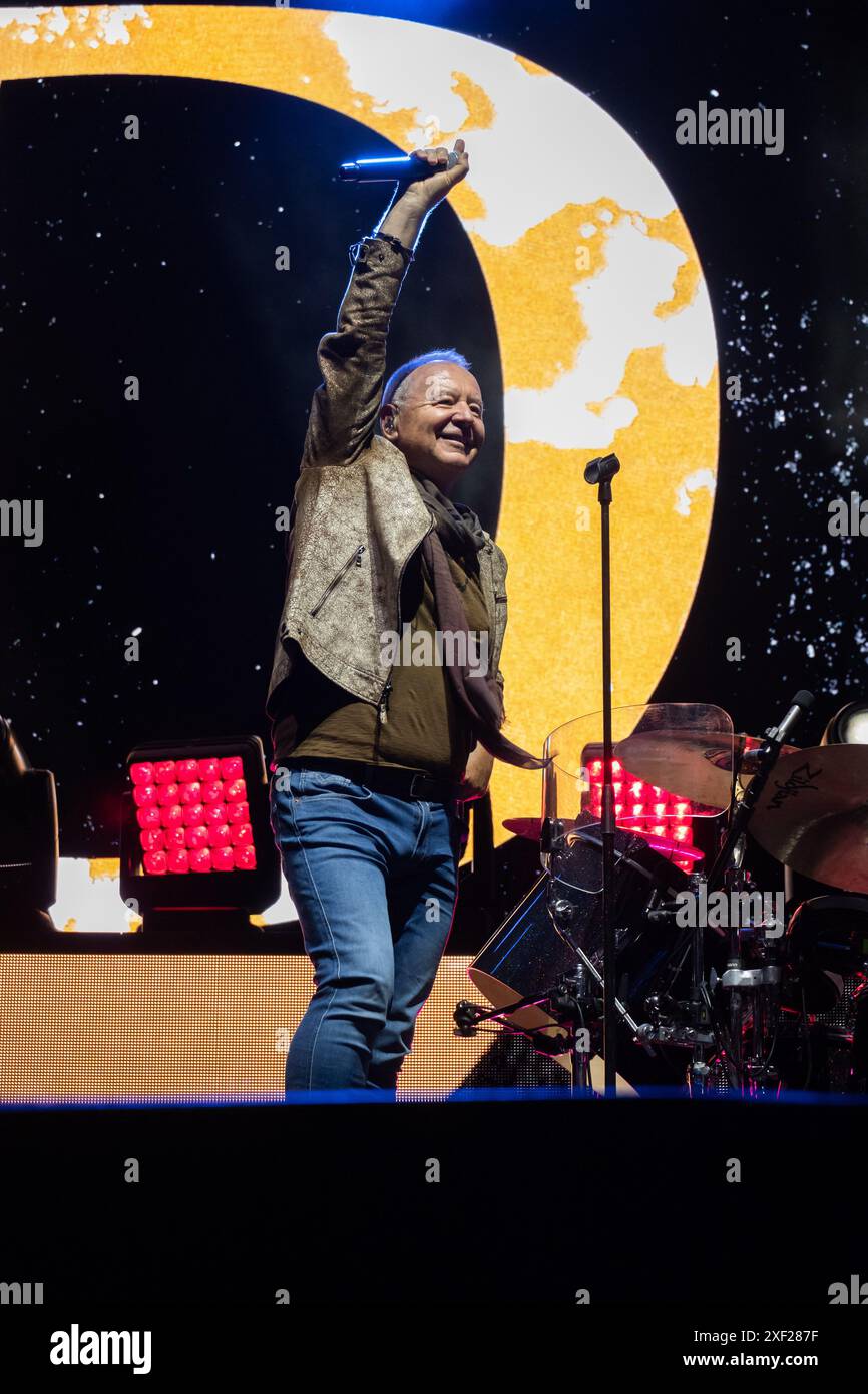 Simple Minds Foto Stock