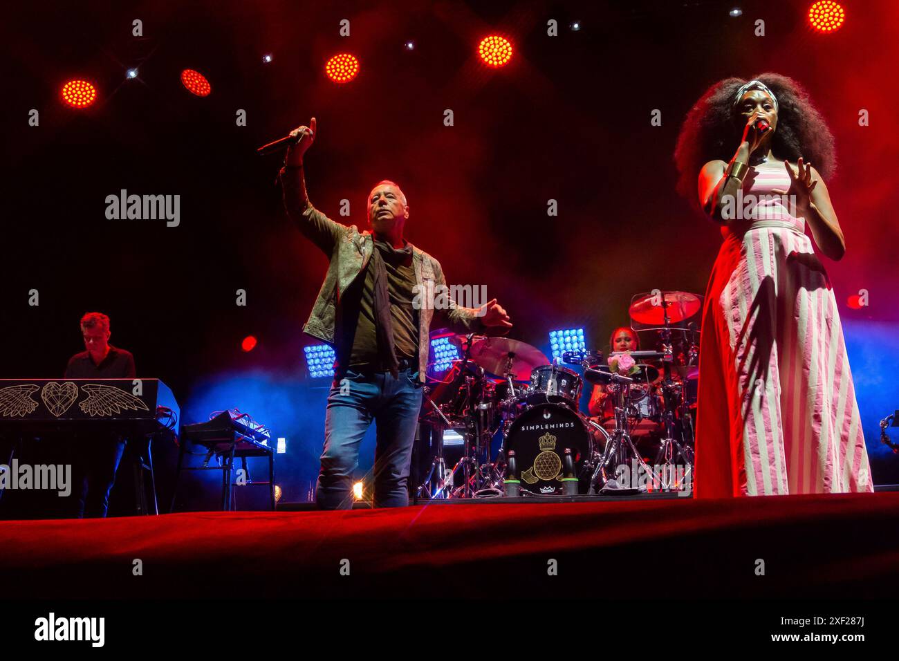 Simple Minds Foto Stock