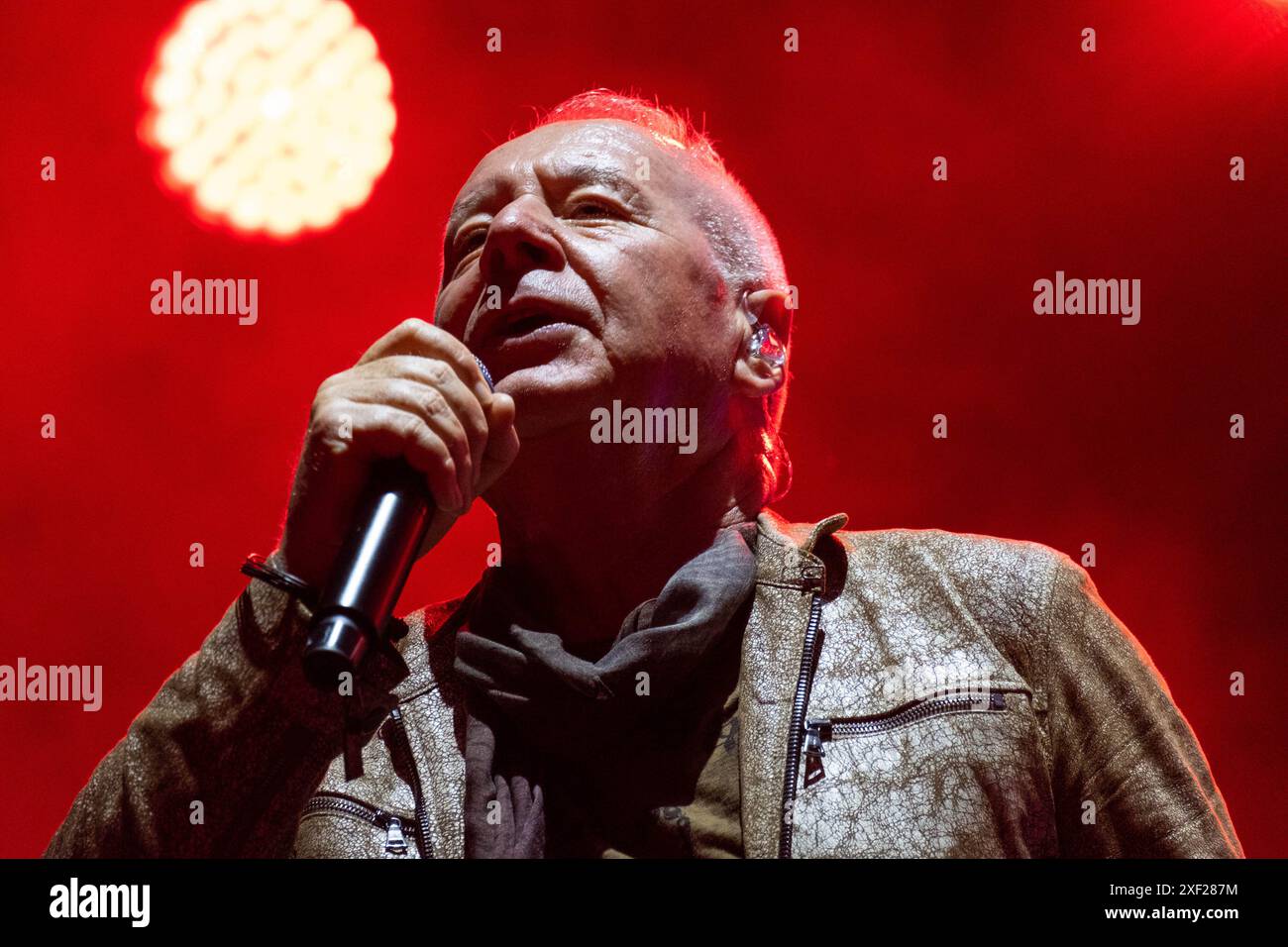 Simple Minds Foto Stock