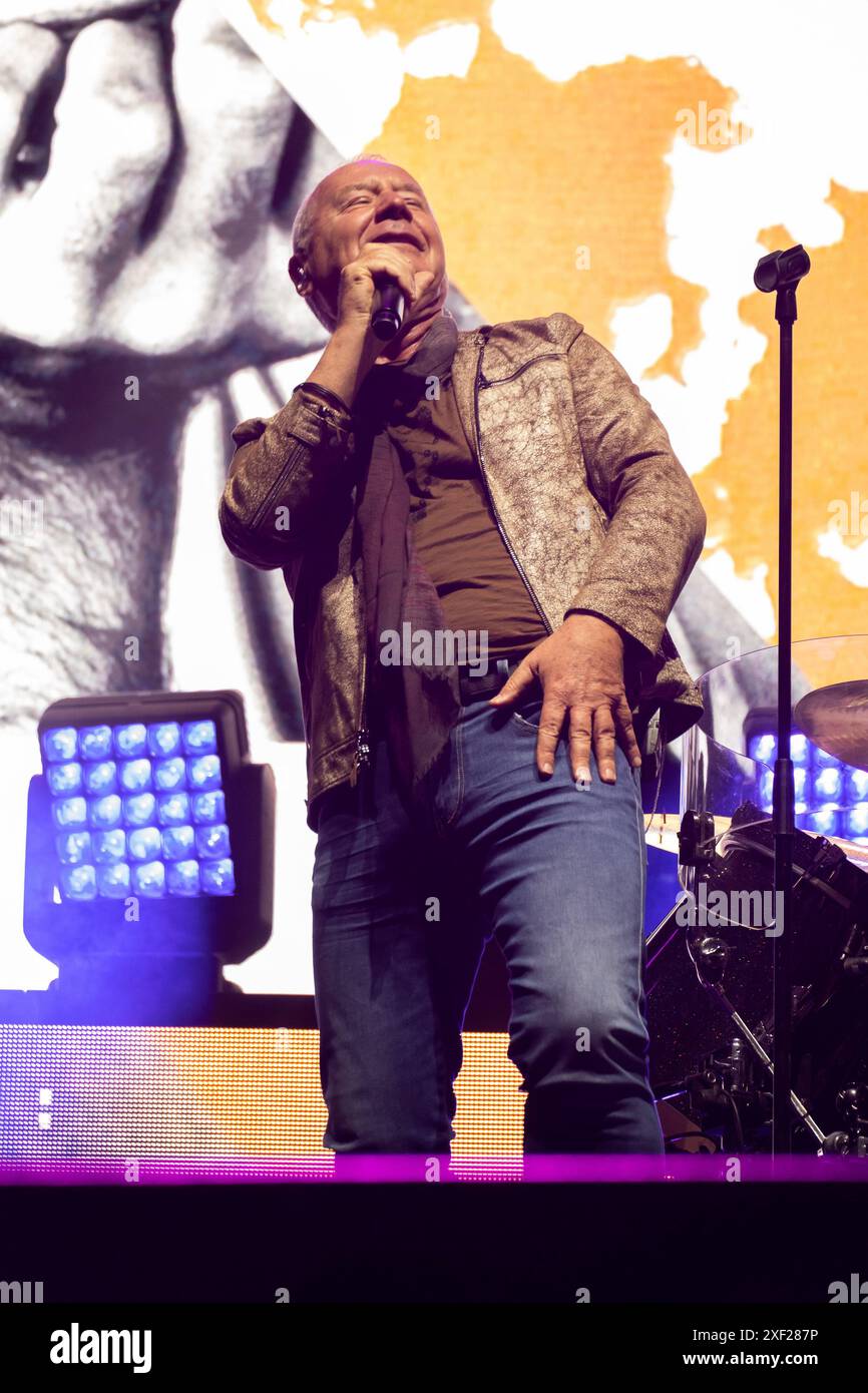 Simple Minds Foto Stock