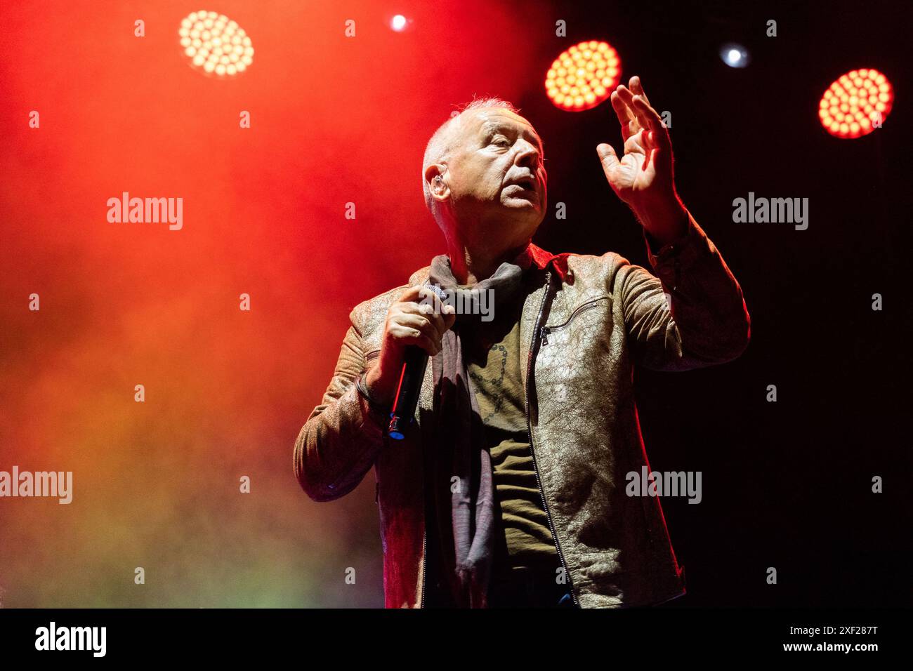 Simple Minds Foto Stock