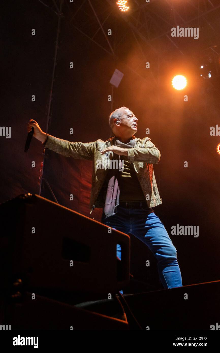 Simple Minds Foto Stock