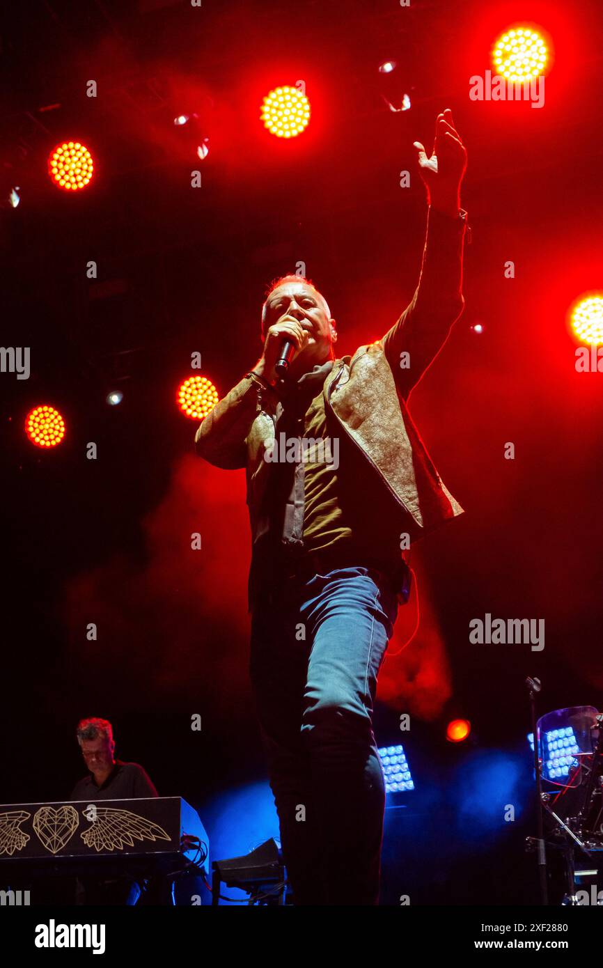 Simple Minds Foto Stock