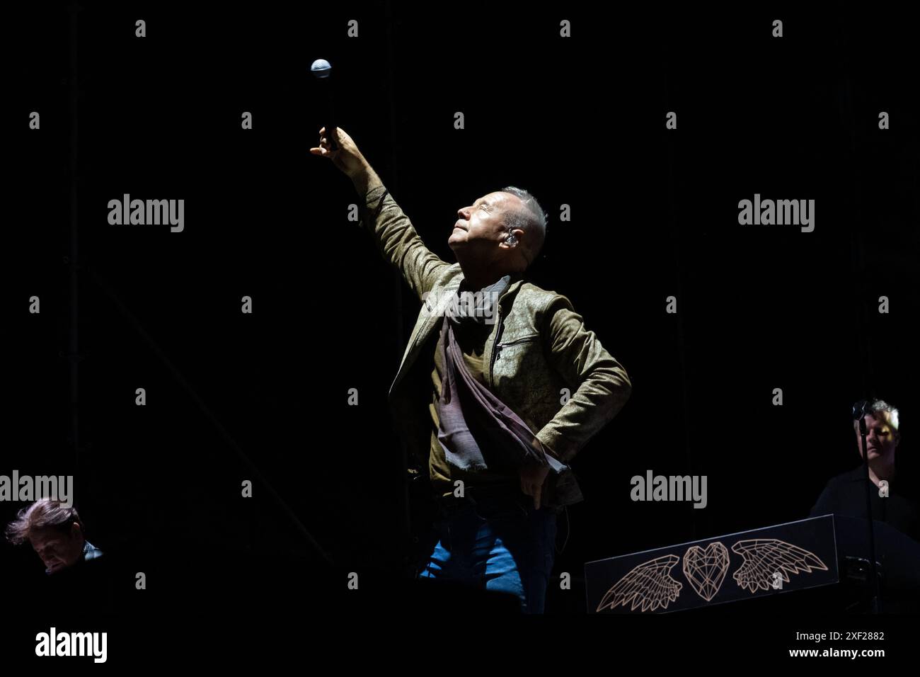 Simple Minds Foto Stock