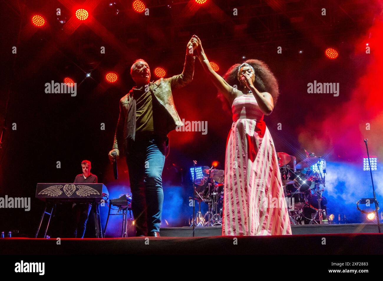 Simple Minds Foto Stock