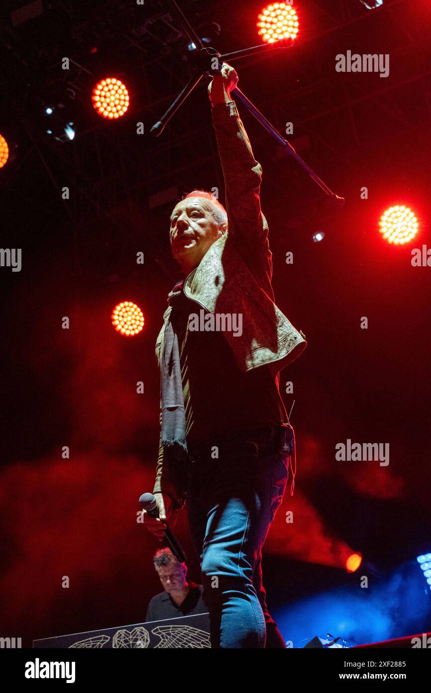 Simple Minds Foto Stock