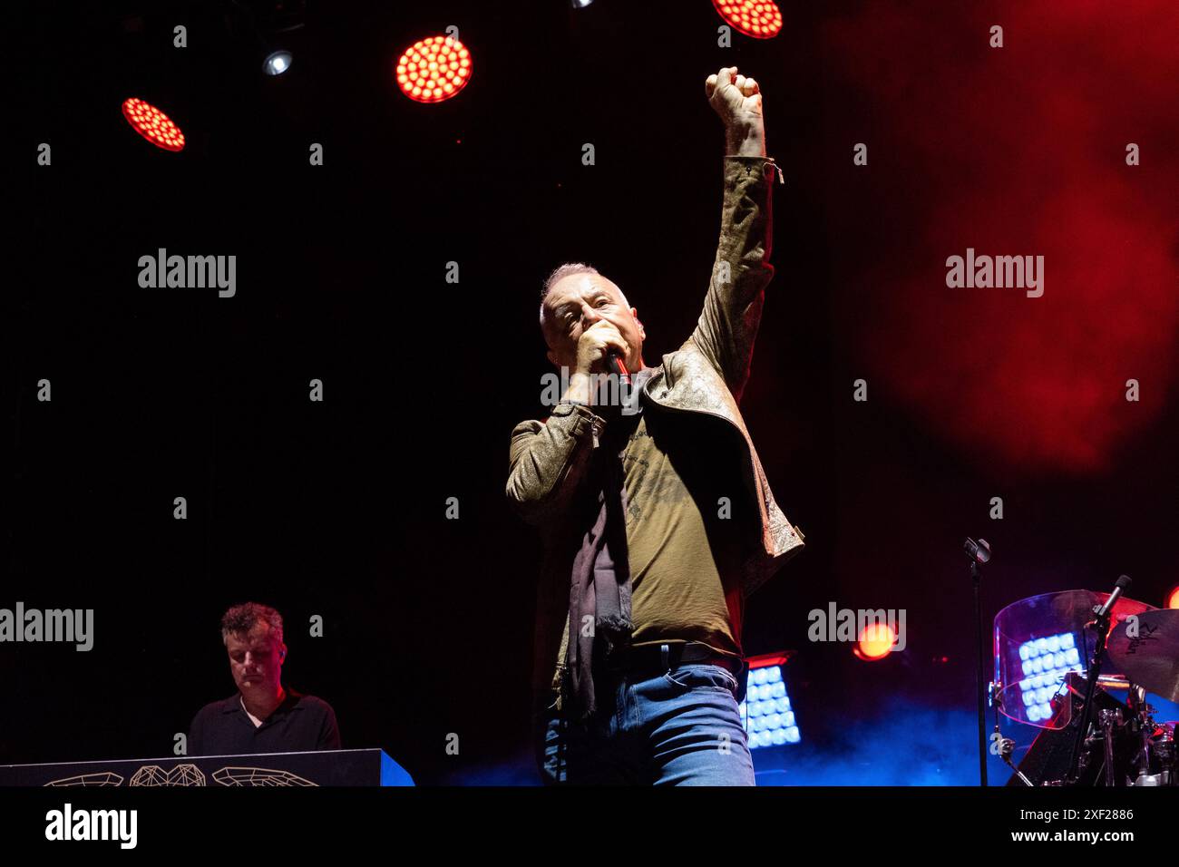 Simple Minds Foto Stock