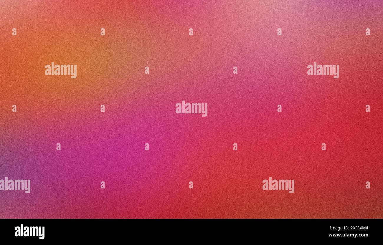 Texture granulosa astratta con sfumatura uniforme che passa dal rosso al viola Foto Stock