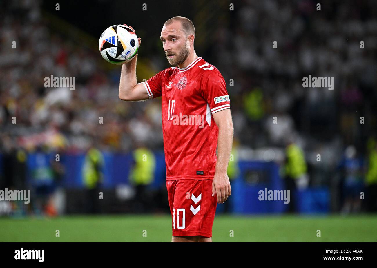 Fussball, Europameisterschaft, EURO 2024, Achtelfinale, Signal Iduna Park Dortmund: Deutschland - Dänemark 2:0; Foto Stock