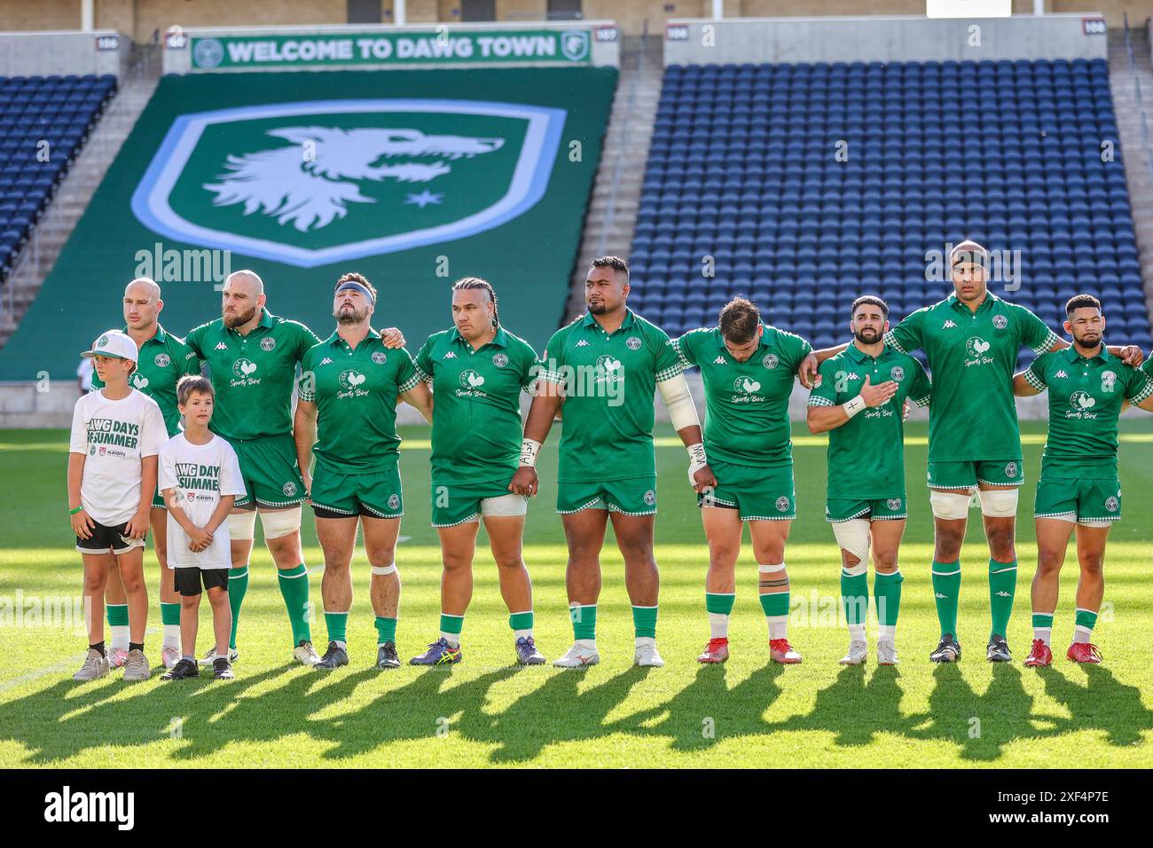 Chicago, USA, 29 giugno 2024. Major League Rugby (MLR) i Chicago Hounds, una squadra professionistica di rugby a 15 della Major League Rugby. Foto Stock