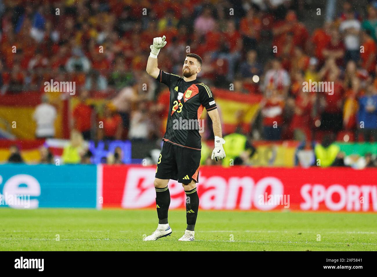 Unai Simon (ESP), 30 GIUGNO 2024 - calcio: "UEFA European Championship Germany 2024" partita di sedici round tra Spagna 4-1 Georgia allo Stadio di Colonia, Germania. (Foto di Mutsu Kawamori/AFLO) Foto Stock