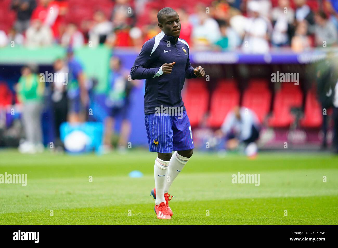 Dusseldorf, Germania. 1 luglio 2024. Durante la partita di UEFA Euro 2024 tra Francia e Belgio, il 16° turno, giocata alla Dusseldorf Arena il Düsseldorf luglio 2024 a, in Germania. (Foto di Sergio Ruiz/PRESSINPHOTO) credito: PRESSINPHOTO SPORTS AGENCY/Alamy Live News Foto Stock