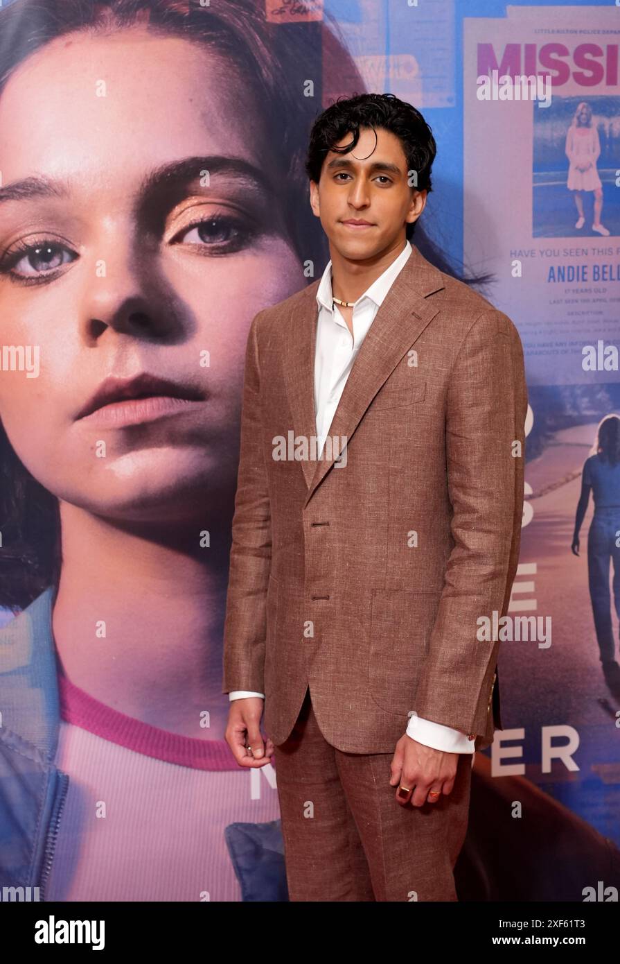 Rahul Pattni arriva per una proiezione di A Good Girl's Guide to Murder, al Regent Street Cinema di Londra. Data foto: Lunedì 1 luglio 2024. Foto Stock