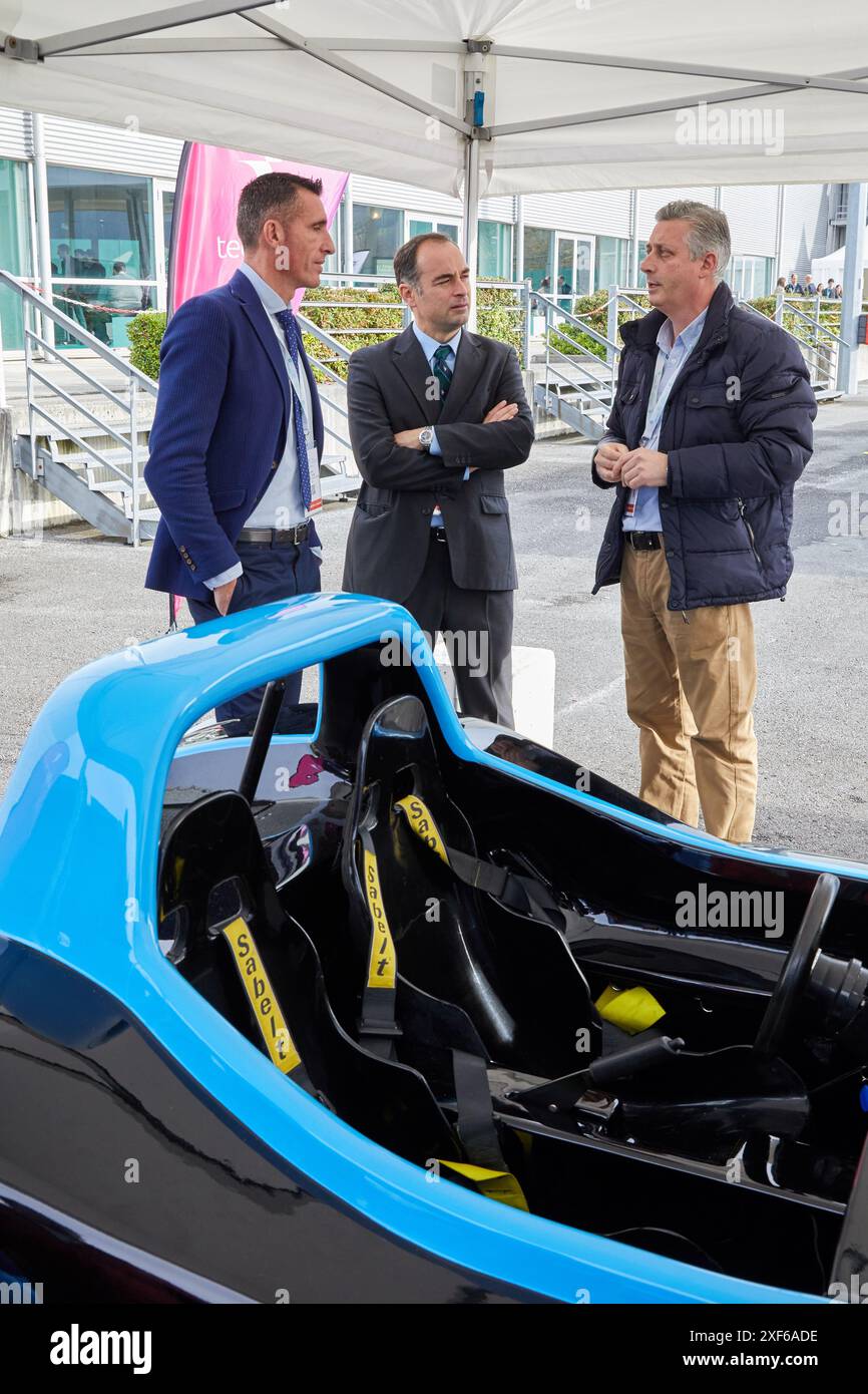 Dynacar, Electric Vehicle of Tecnalia, Electric Cars, Feria Go Mobility Exhibition, Basque Sustainable Mobility and Energy storage Industry, Ficoba, Foto Stock