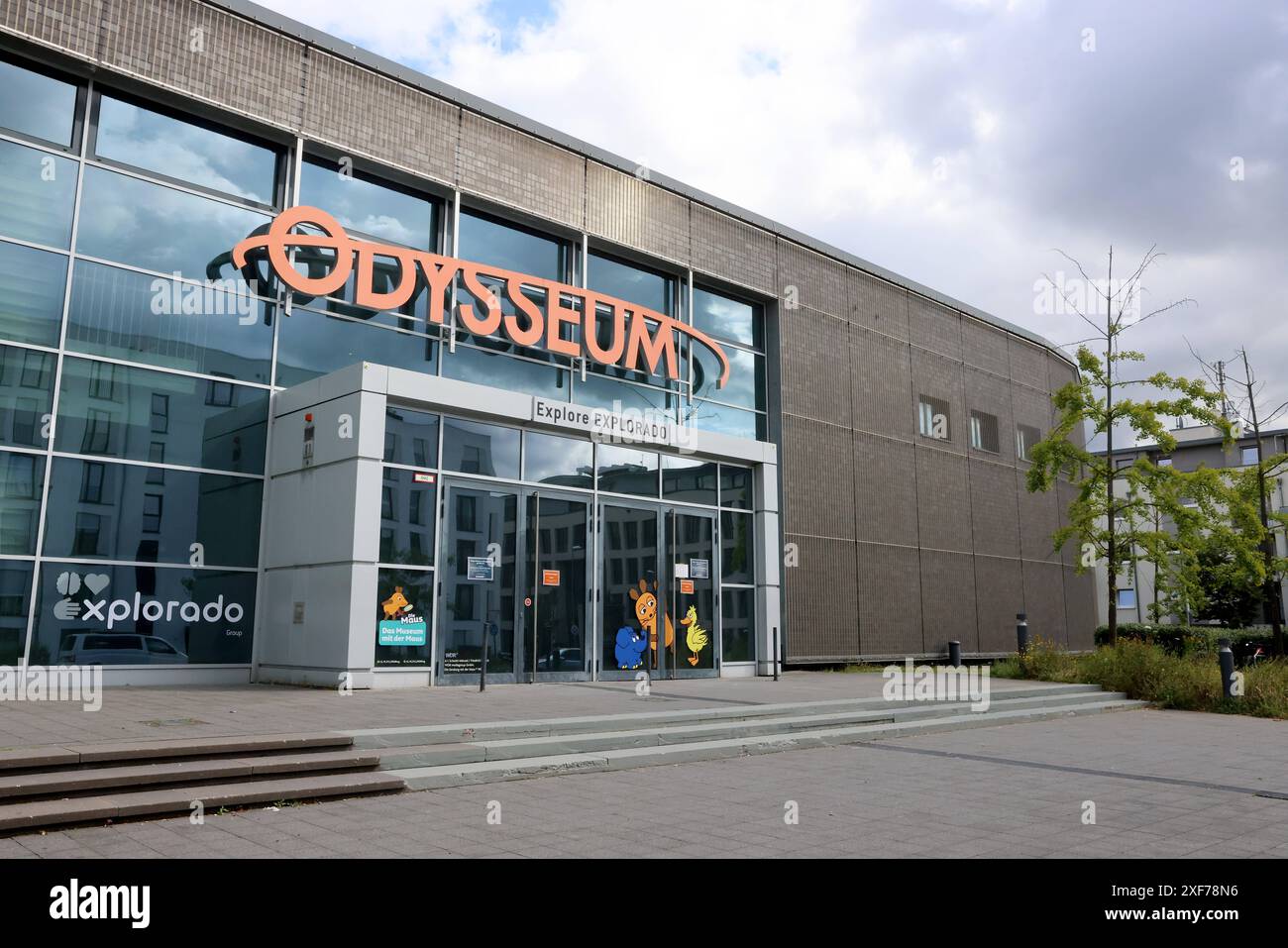 01.07.2024 Köln Odysseum Unboxing Ramses II Ramses & das Gold der Pharaonen die einzige Ramses-Originalausstellung mit über 180 Artefakten *** 01 07 2024 Colonia Odysseum Unboxing Ramses II Ramses Ramses l'oro dei faraoni l'unica mostra originale Ramses con oltre 180 manufatti Foto Stock