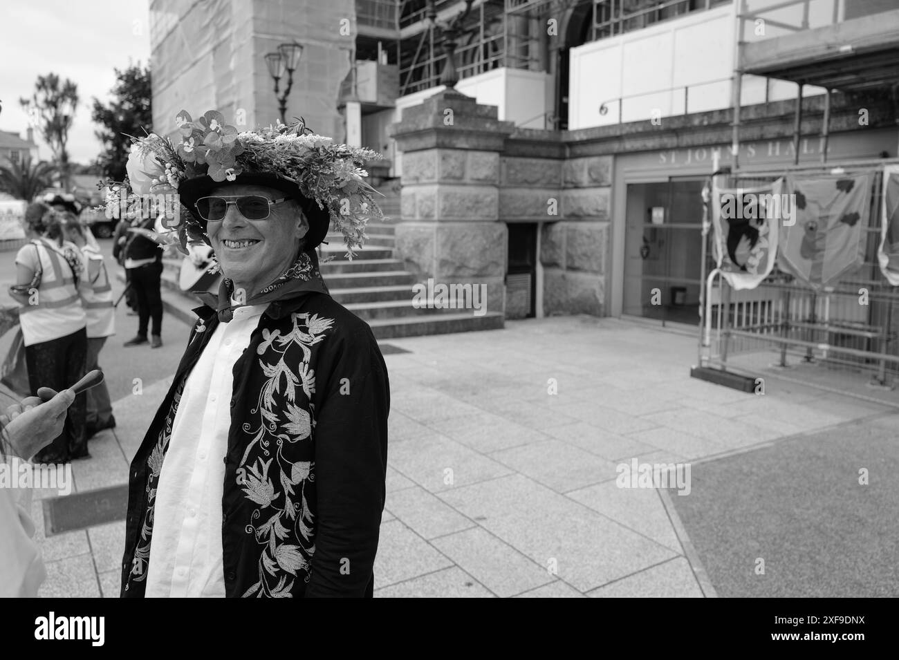 MAZEY DAY GOLOWAN FESTIVAL PENZANCE, CORNOVAGLIA Foto Stock