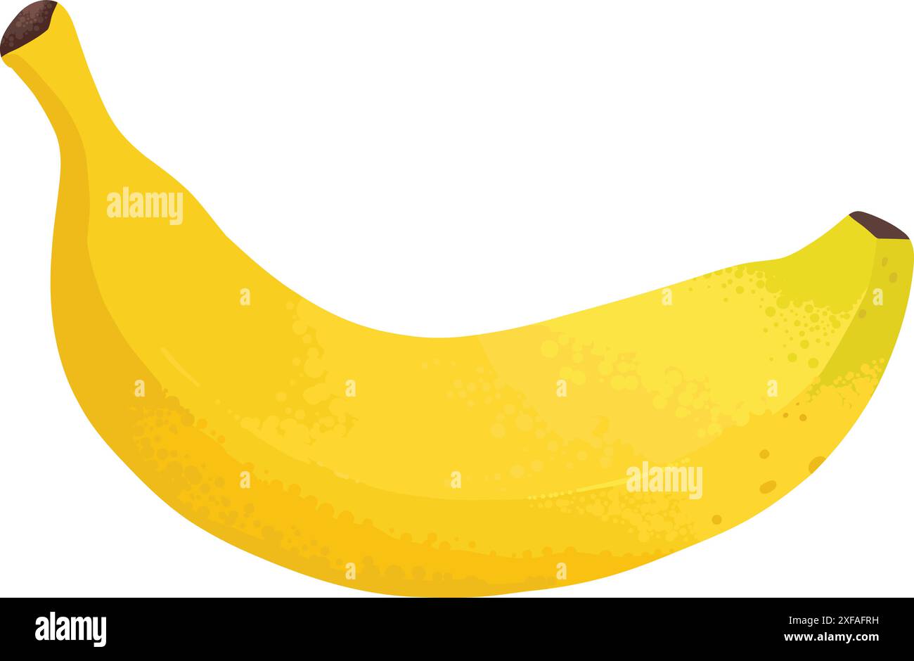 Fase di maturazione delle banane. Diversi colori di buccia di frutta biologica, dal verde al marrone, frutta marcio biologica e frutta matura fresca. Vegetariano vettore di cibo sano di Illustrazione Vettoriale